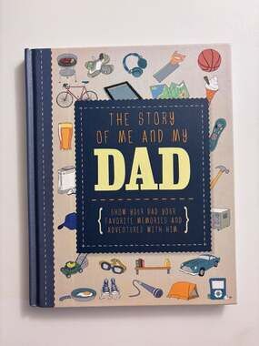 The Story of Me and My Dad Keepsake Journal